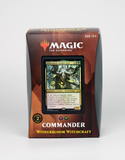 Magic: The Gathering Commander 2021 Witherbloom Witchcraft Deck - Image 1