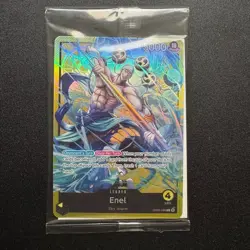 Enel OP05-098 Leader Promo Sound Loader Vol. 2 One Piece TCG Card English SEALED - Image 1