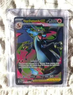 Pokemon TCG Mega Charizard X EX 109/094 Ultra Rare Phantasmal Flames NM - Image 1