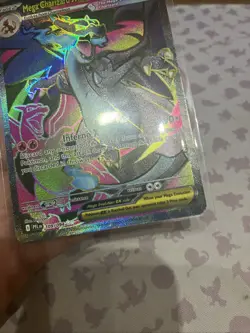 Mega Charizard X Ex 109/094 Full Art Ultra Rare Phantasmal Flames Pokemon TCG NM - Image 4
