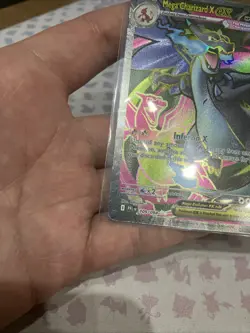 Mega Charizard X Ex 109/094 Full Art Ultra Rare Phantasmal Flames Pokemon TCG NM - Image 2