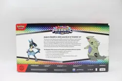 Pokemon TCG SV Prismatic Evolutions Lucario EX & Tyranitar EX Premium Collection - Image 3