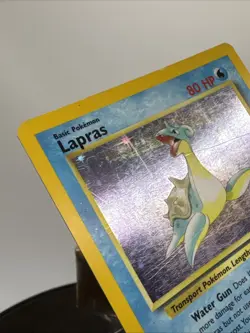 Lapras 10/62 Fossil Set Rare Holo Pokemon Card 1999 WOTC - Image 5