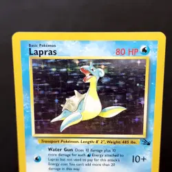 Lapras Holo Rare Fossil Set 10/62 Vintage 1999 WOTC Pokemon Unlimited NM ⭐ - Image 3