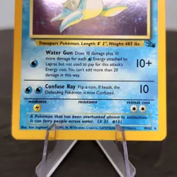 Lapras Holo Rare Fossil Set 10/62 Vintage 1999 WOTC Pokemon Unlimited NM ⭐ - Image 4