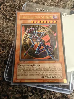 Dark Magician of Chaos 1st Edition IOC-065 Ultra Rare LP - Image 1