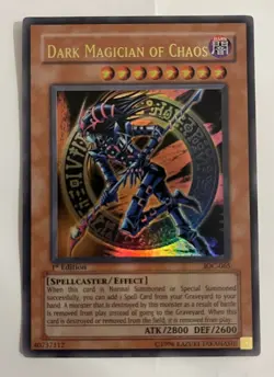 Dark Magician Of Chaos IOC - 065 Ultra Rare 1st Edition Front NM Back LP - Image 1