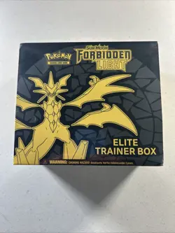 Pokemon TCG: Sun & Moon Forbidden Light Elite Trainer Box Factory Sealed # 1 ETB - Image 1