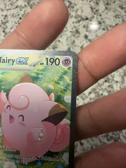 Pokemon TCG Lillie's Clefairy EX Journey Together Sir Card 184/159 NM Condition - Image 4