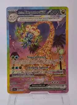 Alolan Exeggutor ex 242/191 SV08: Surging Sparks SIR Pokemon TCG Card - Image 1