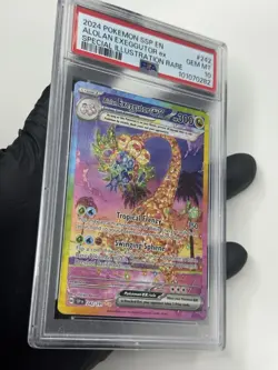 Alolan Exeggutor ex 242/191 SIR Pokemon Card English PSA 10 Surging Sparks TCG - Image 5