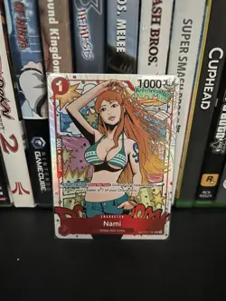 One Piece TCG Card - Wings Of The Captain OP06 - ST01-007 Nami TR Treasure Rare - Image 1