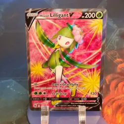 Hisuian Lilligant V (Full Art) 162/189 Swsh10: Astral Radiance NM Holo Pokemon - Image 1
