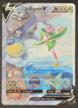 Hisuian Lilligant V 163/189 Pokemon SWSH10: Astral Radiance Ultra Rare NM - Image 1