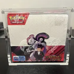 Destined Rivals Booster Box - Pokemon TCG - Factory Sealed - ✅ACRYLIC INCLUDED✅ - Image 2