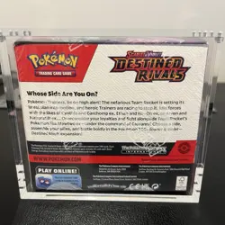 Destined Rivals Booster Box - Pokemon TCG - Factory Sealed - ✅ACRYLIC INCLUDED✅ - Image 4