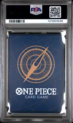 2025 ONE PIECE PROMOS ILLUSTRATION BOX VOL.3 #109 MONKEY D. LUFFY PSA 10 - Image 2