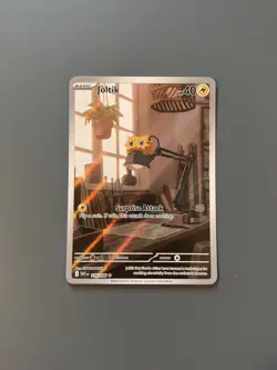 Pokemon TCG S&V White Flare: Joltik 116/086 Illustration Rare Card - Near Mint - Image 1