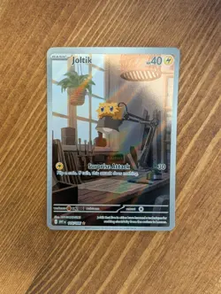 Pokemon TCG S&V White Flare: Joltik 116/086 Illustration Rare Card - Near Mint - Image 1