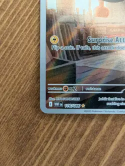 Pokemon TCG S&V White Flare: Joltik 116/086 Illustration Rare Card - Near Mint - Image 5