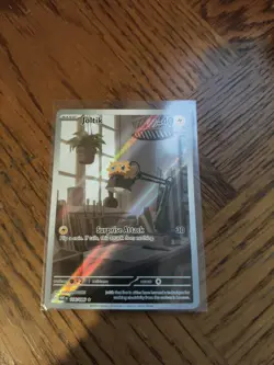 Pokemon TCG S&V White Flare Joltik 116/086 illustration Rare Card English - Image 1