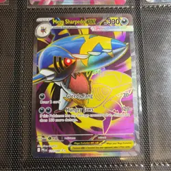 Mega Sharpedo EX 113/094 Pokemon card TCG Phantasmal Flames Near Mint full art - Image 1