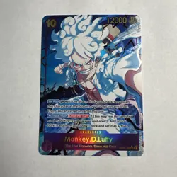 MONKEY D LUFFY - One Piece TCG OP05-119 - ALT ART Sec - Premium Booster PRB01 - Image 2