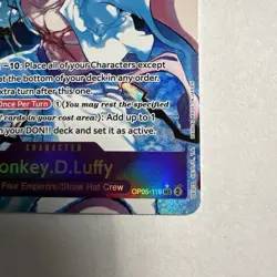 MONKEY D LUFFY - One Piece TCG OP05-119 - ALT ART Sec - Premium Booster PRB01 - Image 4