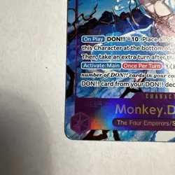 MONKEY D LUFFY - One Piece TCG OP05-119 - ALT ART Sec - Premium Booster PRB01 - Image 5