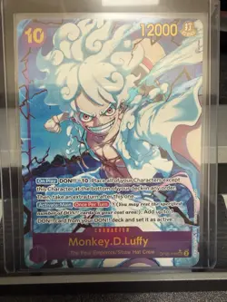 MONKEY D LUFFY - One Piece TCG OP05-119 - ALT ART Sec - Premium Booster PRB01 - Image 1