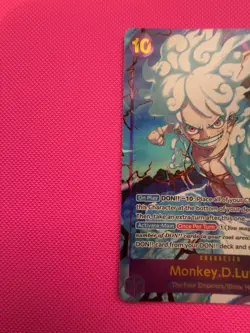 MONKEY D LUFFY - One Piece TCG OP05-119 - ALT ART Sec - Premium Booster PRB01 - Image 3