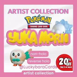 Artist Collection - Yuka Morii Clay Art Pokemon TCG Cards - Image 1
