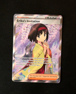 Pokemon Card TCG - Erika's Invitation 196/165 - Scarlet & Violet 151 - NM ⭐ - Image 1