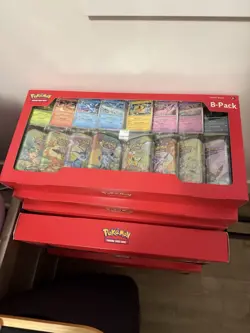 Pokemon TCG Scarlet & Violet Prismatic Evolutions 8 Mini Tins Sealed Costco - Image 1