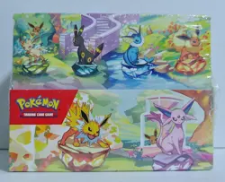 Pokemon TCG Scarlet & Violet Prismatic Evolutions Mini Tin Box Factory Sealed - Image 1
