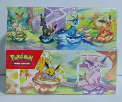 Pokemon TCG Scarlet & Violet Prismatic Evolutions Mini Tin Box Factory Sealed - Image 1