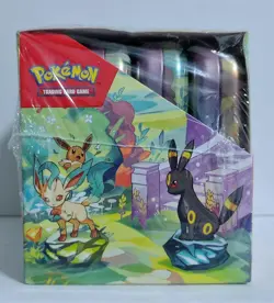 Pokemon TCG Scarlet & Violet Prismatic Evolutions Mini Tin Box Factory Sealed - Image 4