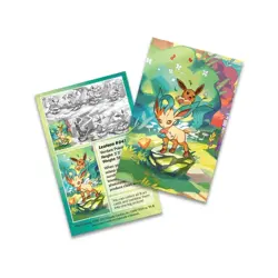 Pokemon TCG Scarlet & Violet Prismatic Evolutions Mini Tin (Leafeon) Sealed - Image 3