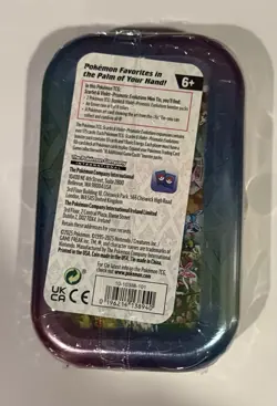 Pokemon Scarlet & Violet Prismatic Evolutions Mini Tin Glaceon SEALED - Image 2