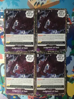 One Piece Card Game - Judgment of Hell OP02-089 - English - Rare - Playset - NM - Image 1