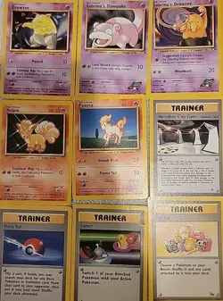Pokemon TCG Vintage Base Set 30 Card Mixed Lot - Image 2