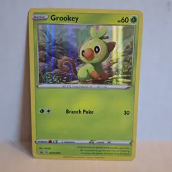 SWSH: Sword & Shield Promo Cards #SWSH001 Grookey LP - Image 1