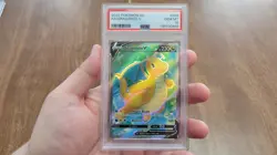 Pokemon TCG Dragonite v Full Art Ultra Rare Card 076/078 PSA 10 Free Shipping - Image 1