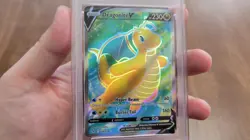 Pokemon TCG Dragonite v Full Art Ultra Rare Card 076/078 PSA 10 Free Shipping - Image 2