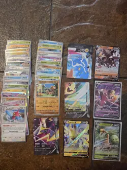 Lot Of Over 200+ Pokemon Cards - Image 1