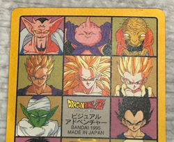 Dragon Ball Visual Adventure Bandai 1995 Goku Shenron Holo Card Japan Vintage - Image 5