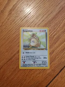 Jungle Set Kangaskhan 5/64 Holo Rare Pokemon Card WOTC TCG - Image 1