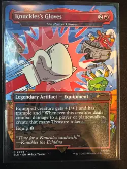 Knuckles's Gloves - The Reaver Cleaver Secret Lair Drop Regular - Image 1