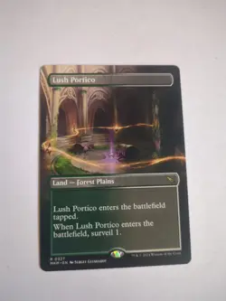 2024 MTG MURDERS AT KARLOV MANOR BORDERLESS- #327 LUSH PORTICO NM - Image 1
