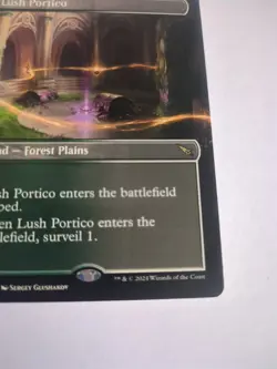 2024 MTG MURDERS AT KARLOV MANOR BORDERLESS- #327 LUSH PORTICO NM - Image 3